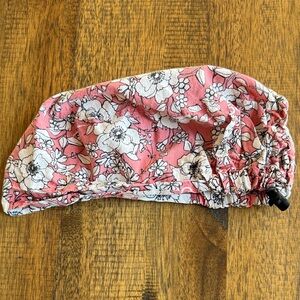 Floral surgical scrub cap